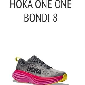 EUC Hoka One One Bondi 8 Sneakers
